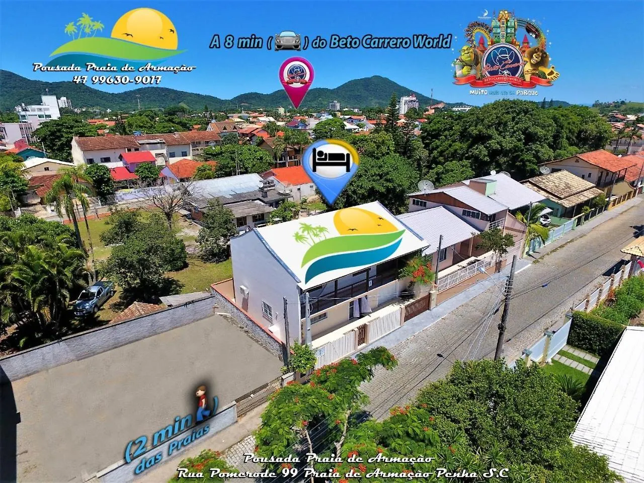 Pousada Praia De Armacao Hotel Penha  0*, Penha (Santa Catarina) Brazília